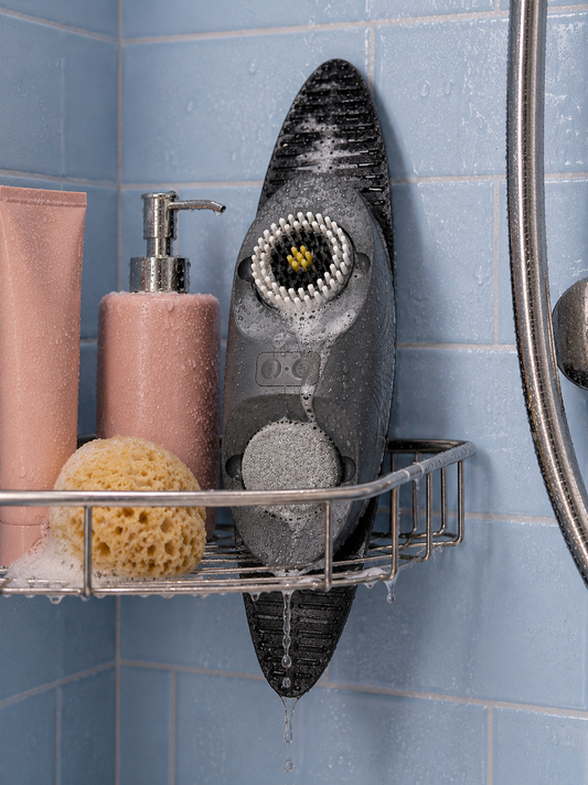 Tootsie Scrubber™ — Hands-Free Waterproof Rechargeable Foot Care System